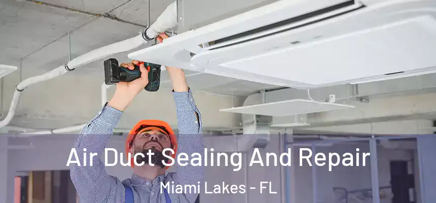 Air Duct Sealing And Repair Miami Lakes - FL