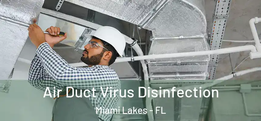 Air Duct Virus Disinfection Miami Lakes - FL
