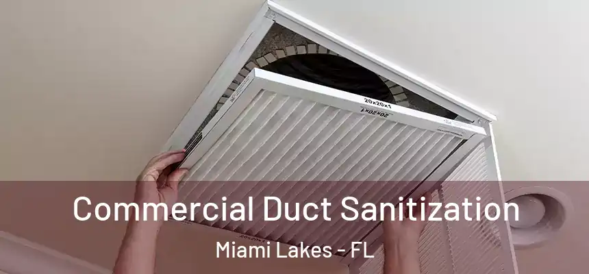 Commercial Duct Sanitization Miami Lakes - FL