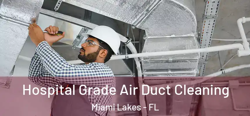 Hospital Grade Air Duct Cleaning Miami Lakes - FL