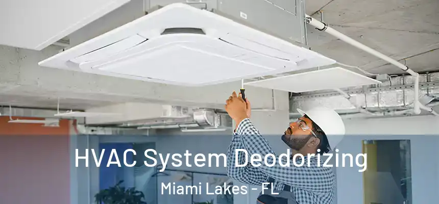 HVAC System Deodorizing Miami Lakes - FL