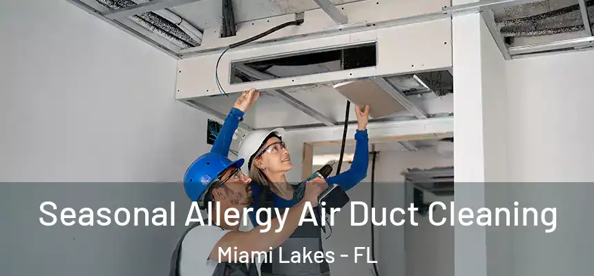 Seasonal Allergy Air Duct Cleaning Miami Lakes - FL